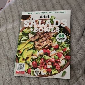 4/$15 Delish Salads + Bowls Cookbook Magazine 9/23